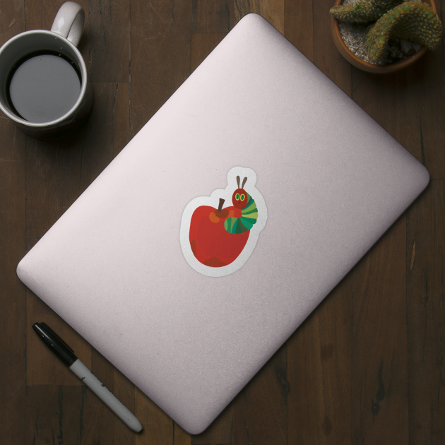 The very hungry caterpillar - Apple by FoxtrotDesigns